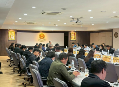 ประชุมคณะกรรมการระดับจังหวัดเพื่อกำกับดูแลและติดตามการดำเนินการในพื้นที่โครงการจัดที่ดินหมู่บ้านสหกรณ์ห้วยมะนาวตามพระราชดำริ ... พารามิเตอร์รูปภาพ 5