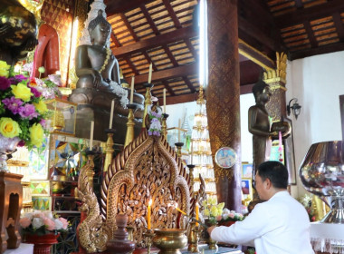 ทำบุญถวายเทียนพรรษา ผ้าอาบน้ำฝน และเครื่องไทยธรรม ประจำปี ... พารามิเตอร์รูปภาพ 5