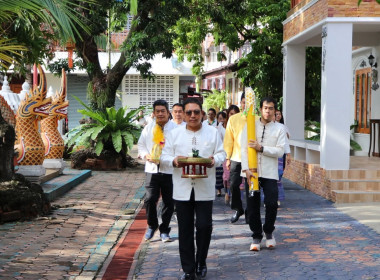 ทำบุญถวายเทียนพรรษา ผ้าอาบน้ำฝน และเครื่องไทยธรรม ประจำปี ... พารามิเตอร์รูปภาพ 6