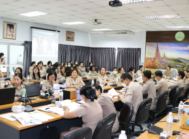 ประชุมประจำเดือนข้าราชการ พนักงานราชการ ครั้งที่ 7/2566 พารามิเตอร์รูปภาพ 2