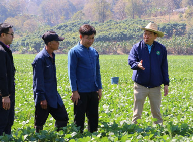 อธิบดีกรมส่งเสริมสหกรณ์ ลงพื้นที่ตรวจเยี่ยมชมแปลงถั่วเหลือง ... พารามิเตอร์รูปภาพ 7