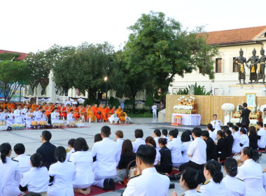 ธีทำบุญตักบาตรพระสงฆ์ สามเณร 93 รูป ในวาระสัตตมวาร (7 วัน) ... พารามิเตอร์รูปภาพ 11